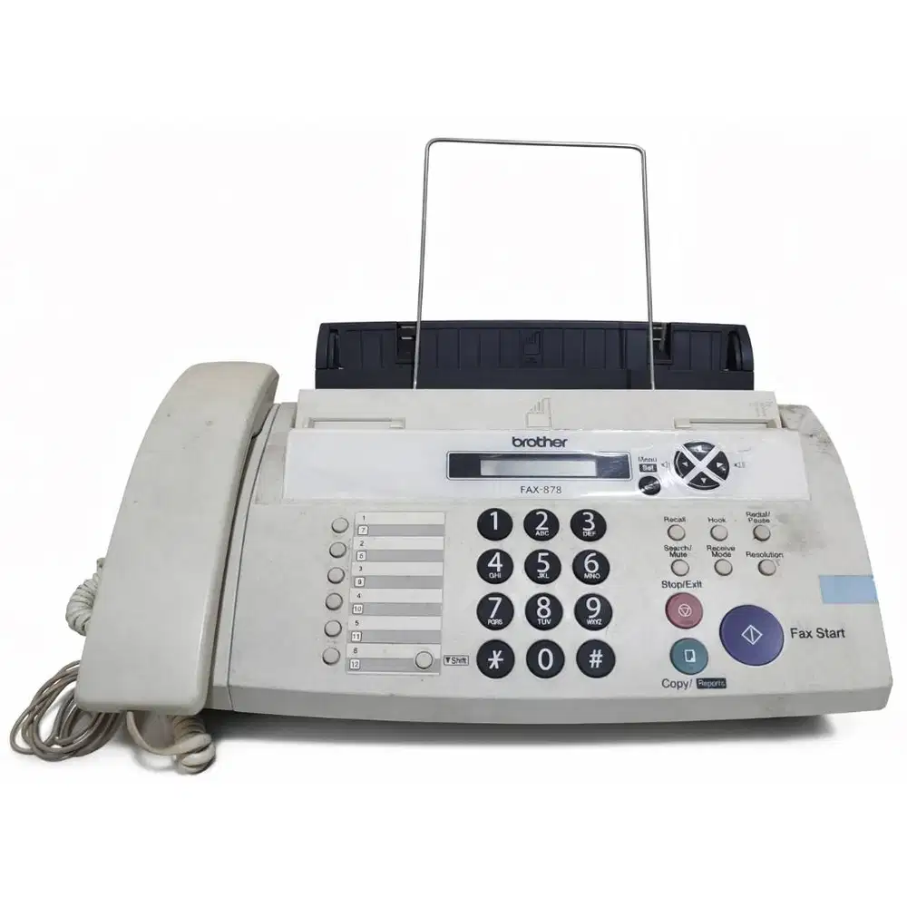 [PII-129] Preloved Mesin Fax Brother FAX-878