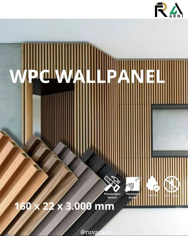 Wallpanel Arni Lux Panjang 3 meter – Panel Dinding Interior Indoor