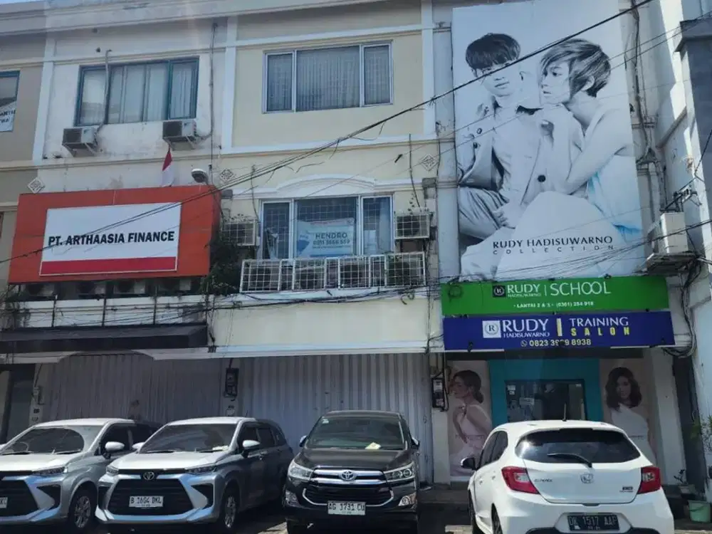 Ruko Lokasi Prestisius dengan Traffic Tinggi disewakan area Teuku Umar.