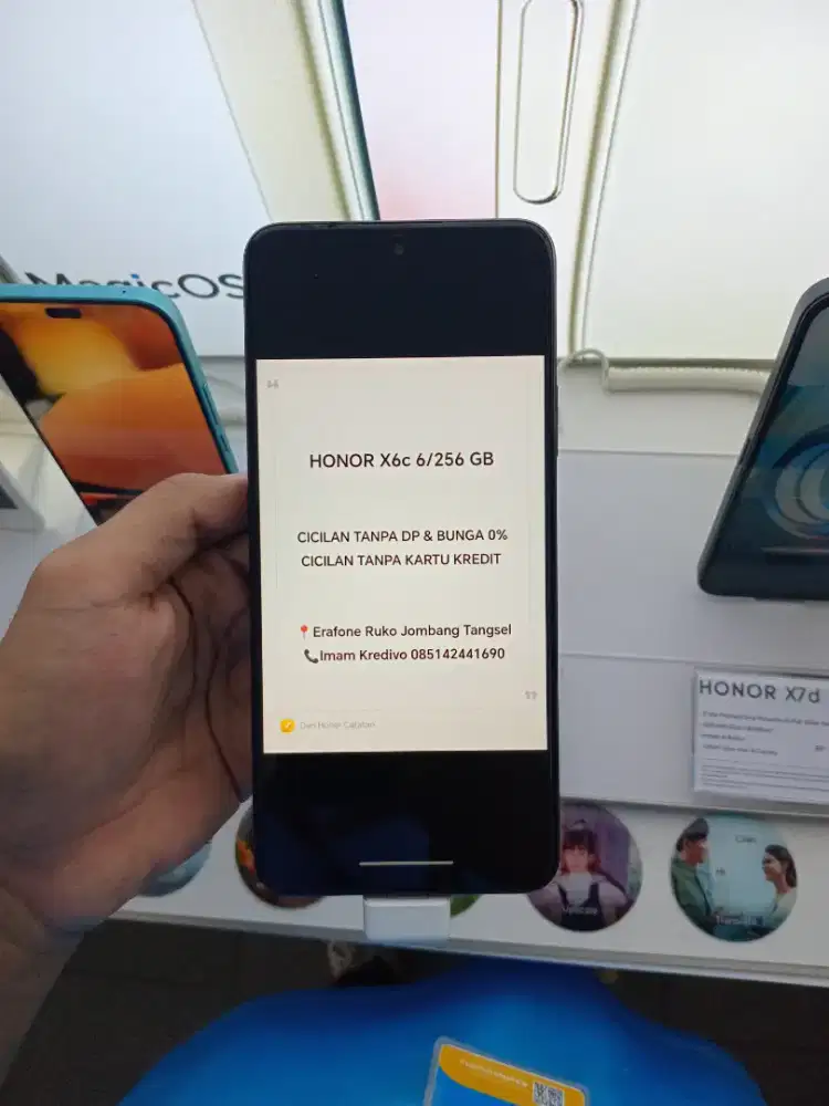 HONOR X6c 6/256GB Cicilan Tanpa DP