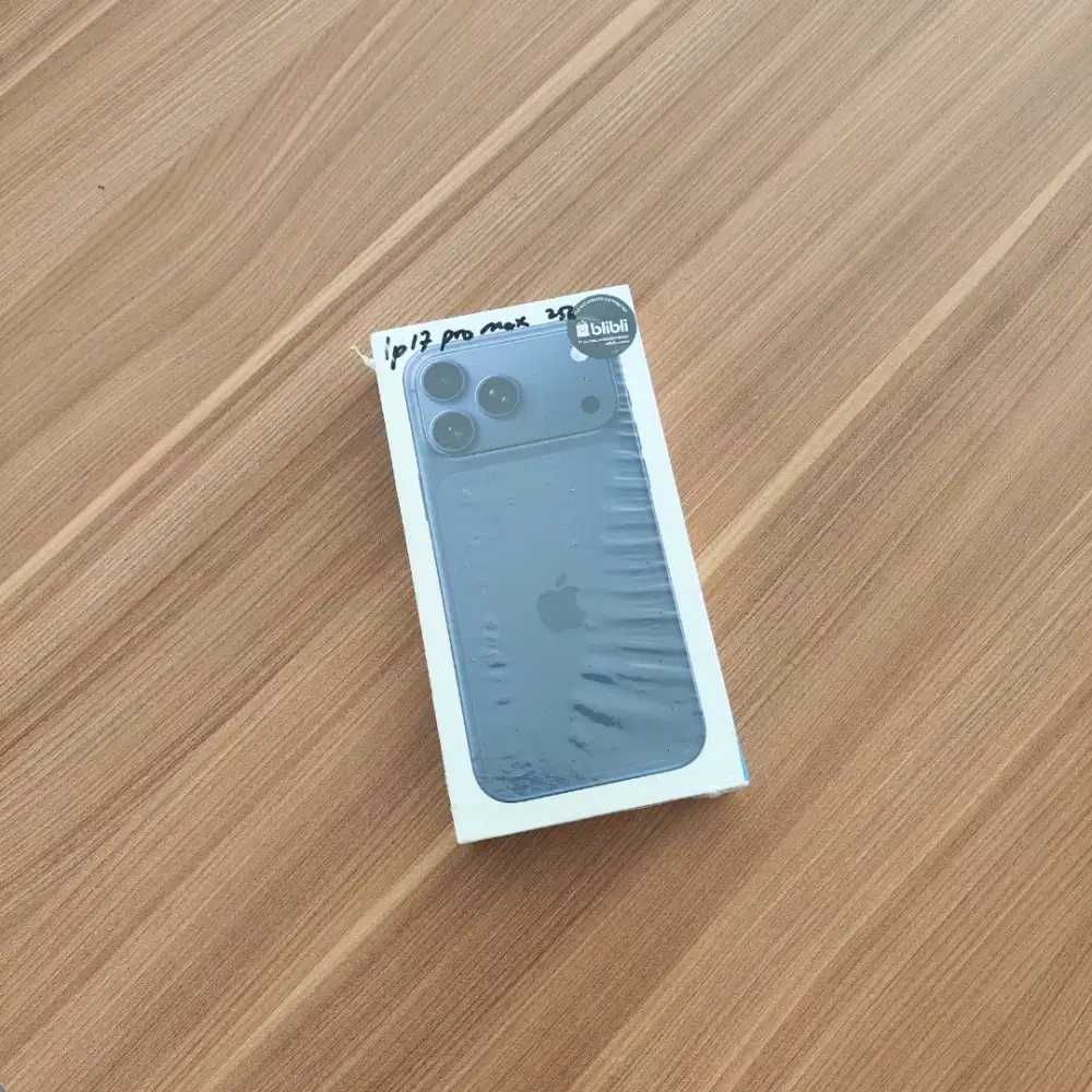 iphone 17 pro max 256gb , bisa kredit free adaptor charger