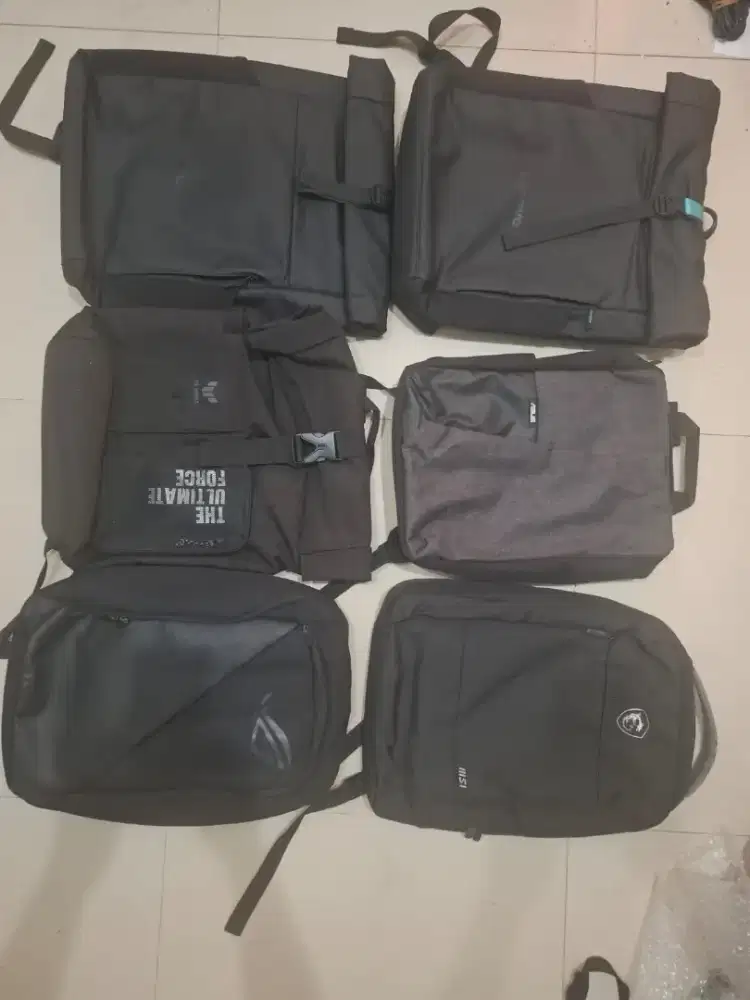 Tas laptop gaming borongan 6 pcs