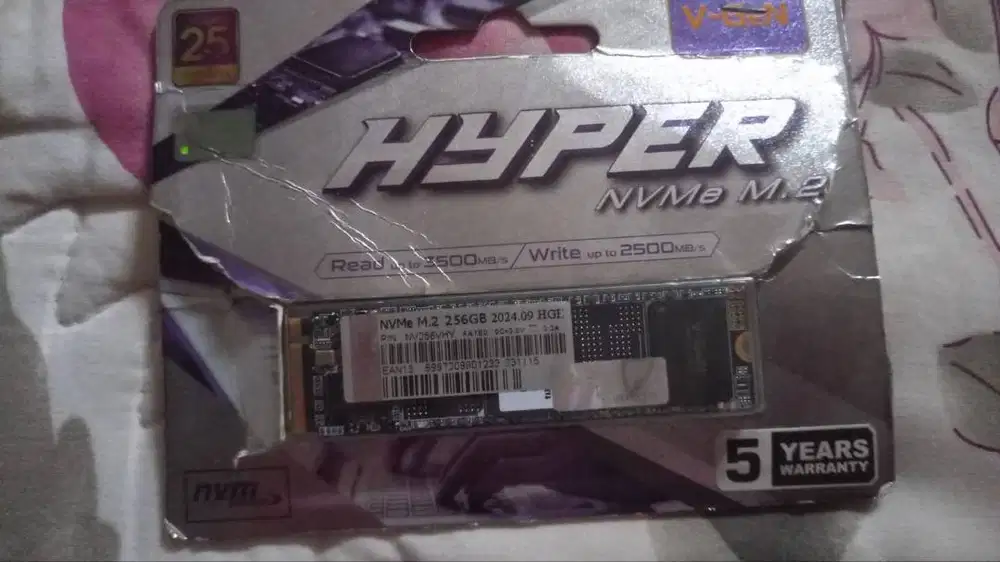 SSD Merk VGEN 256gb NVMe M.2