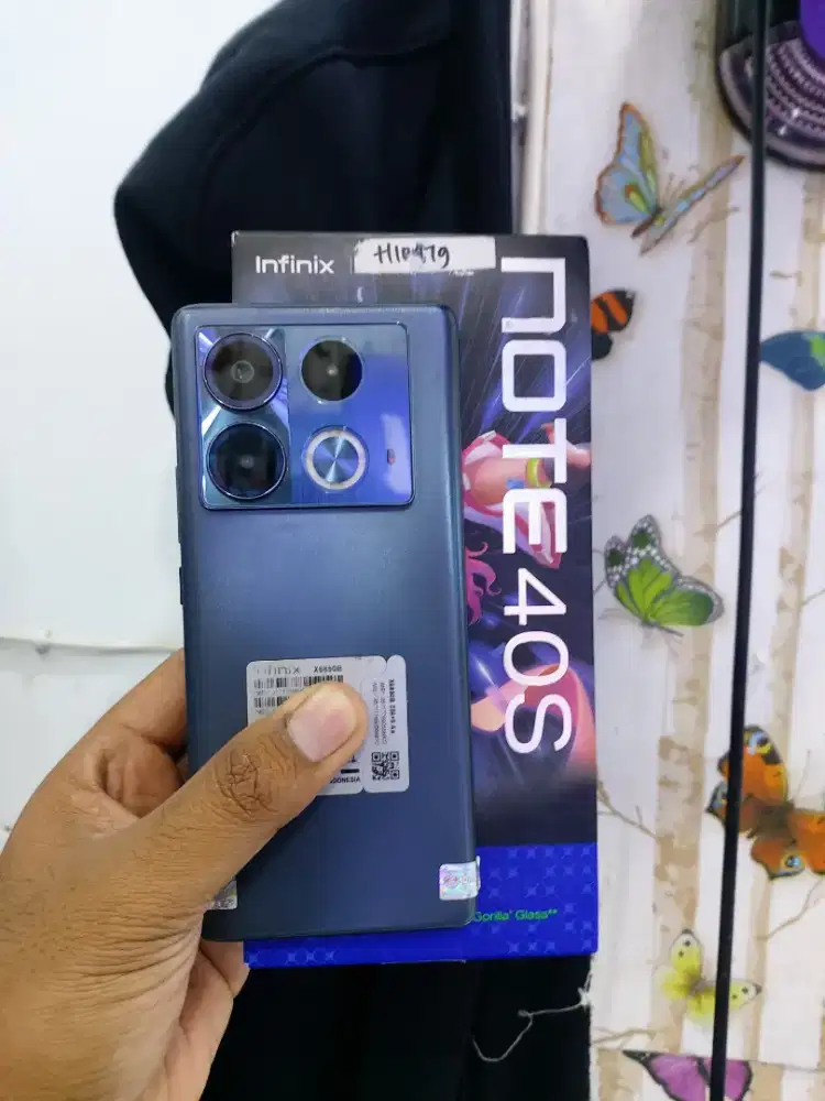 infinix Note 40s ram 8/256 fullset like new
