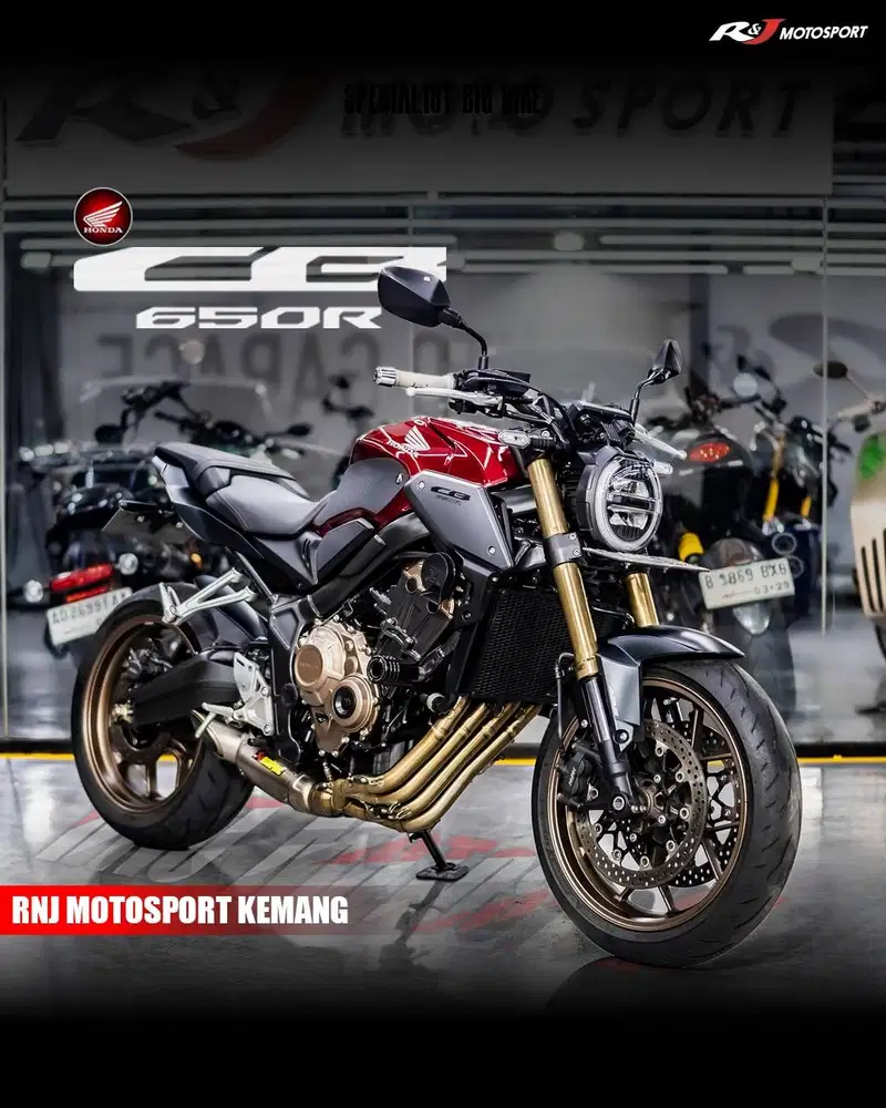 Honda CB650 CB 650  Neo Knalpot Akrapovic Nik 2023 Odo 6000an Km Warna