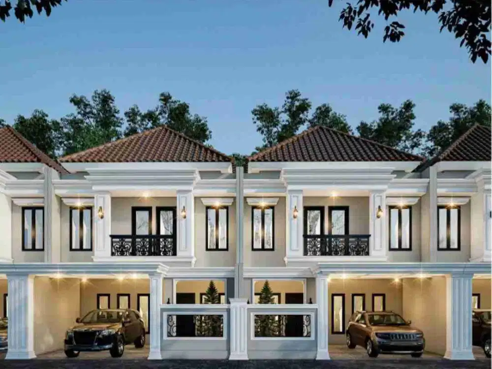 rumah mewah 2 lantai bagus di solo baru