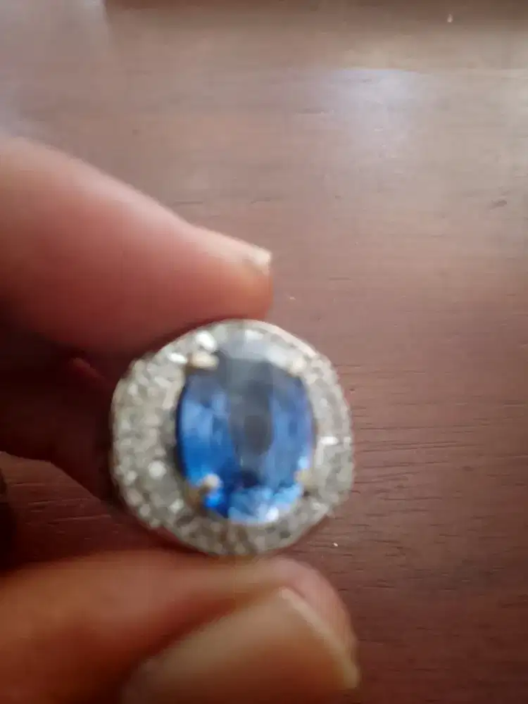 Cincin Blue safir
