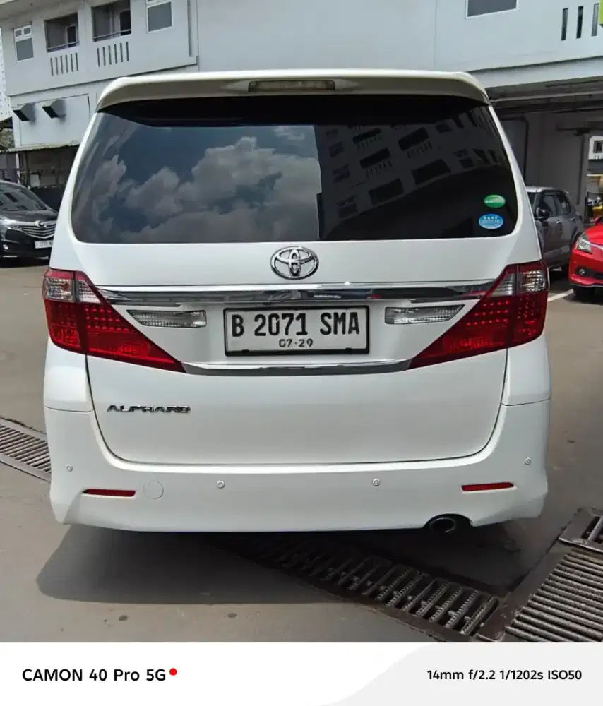 Alphard premium sound 2.4 CBU