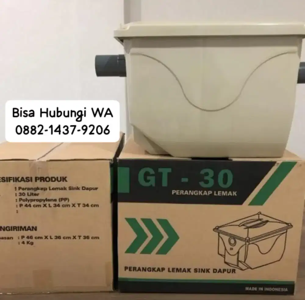 Grease Trep Perangkap Lemak Sink Dapur GT-30