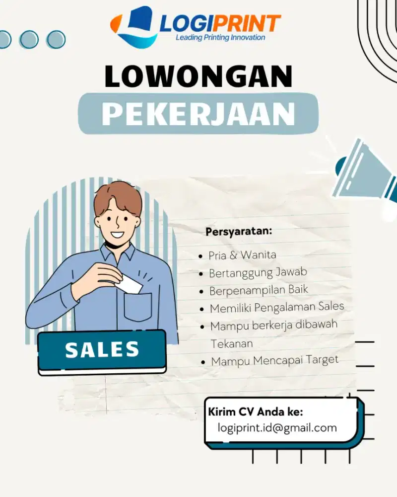 Lowongan Pekerjaan Sales