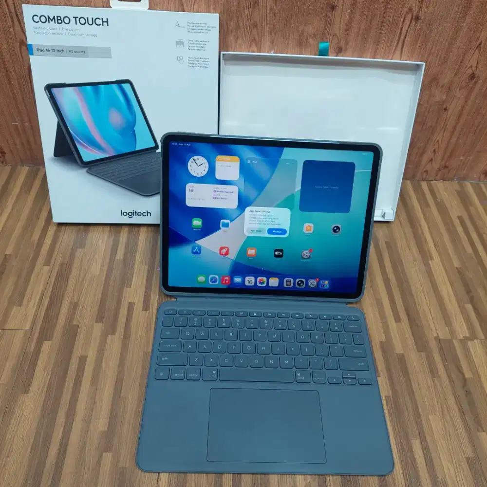 Ipad Air M3 13in 256 Gb Wifi Only + Keyboard Logitech Second Mulus