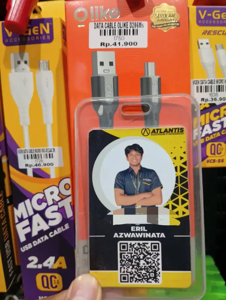 DATA CABLE OLIKE D206MS l ATLANTIS DAHSYAT