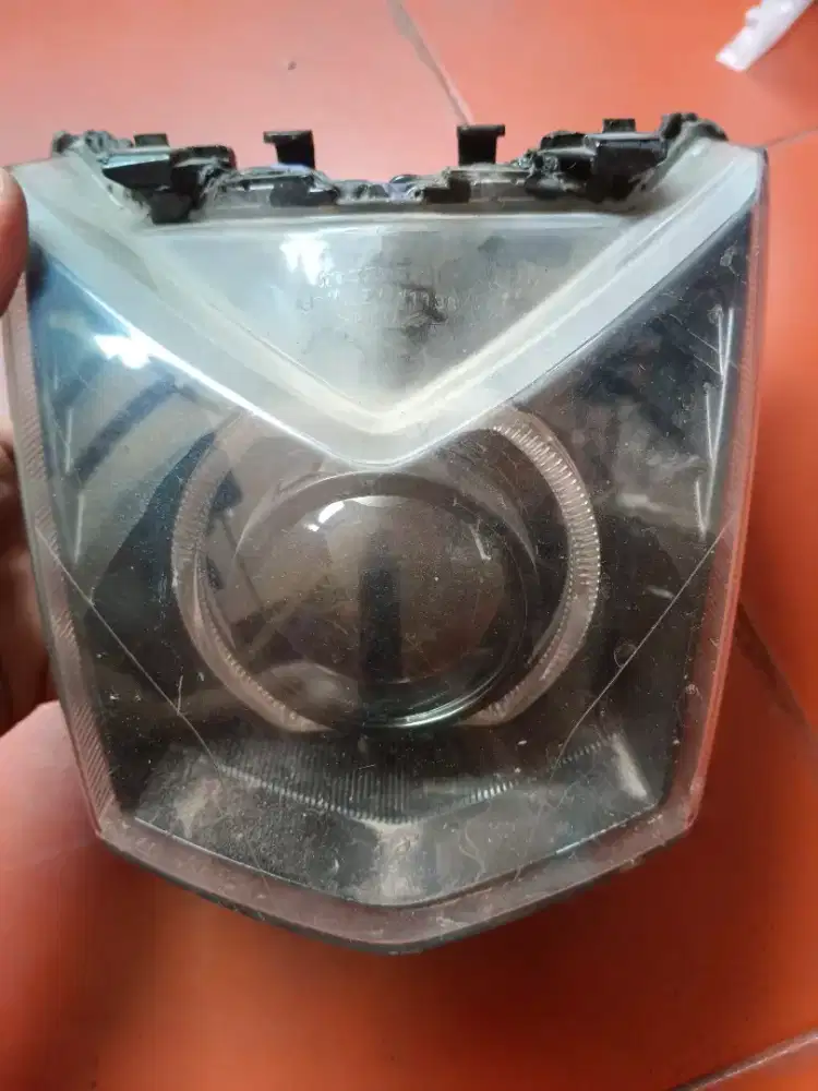 Lampu set depan Beat k25 + biled aes experience