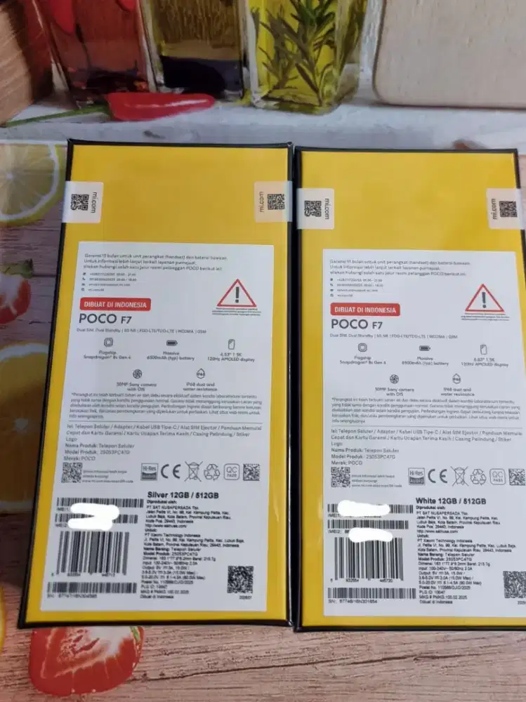 Jual HP NEW Poco F7 5g 12/512 BARU RESMI SEGEL original 1000%