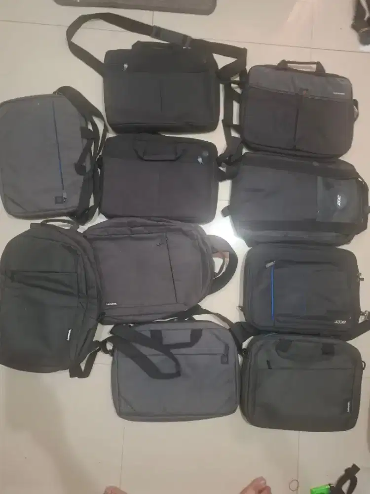 Tas laptop original borongan 10pcs seken mulus