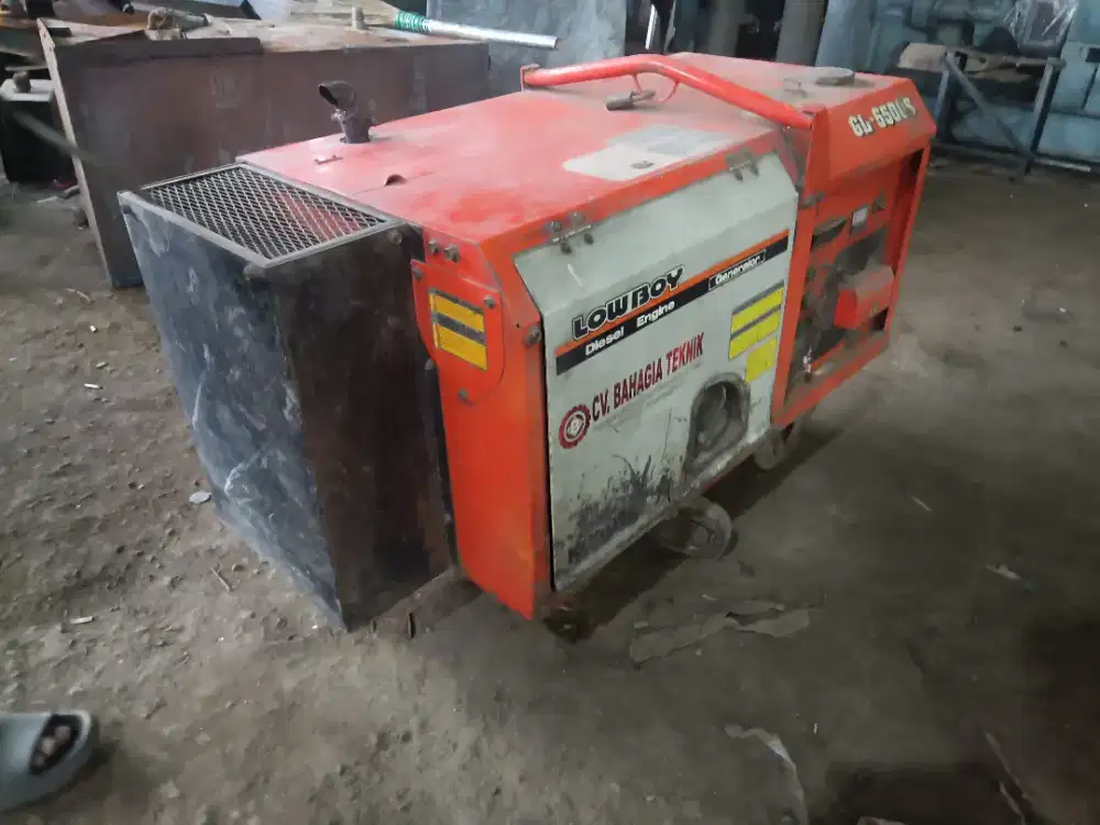 Genset kubota lowboy GL6500 - 7 kva