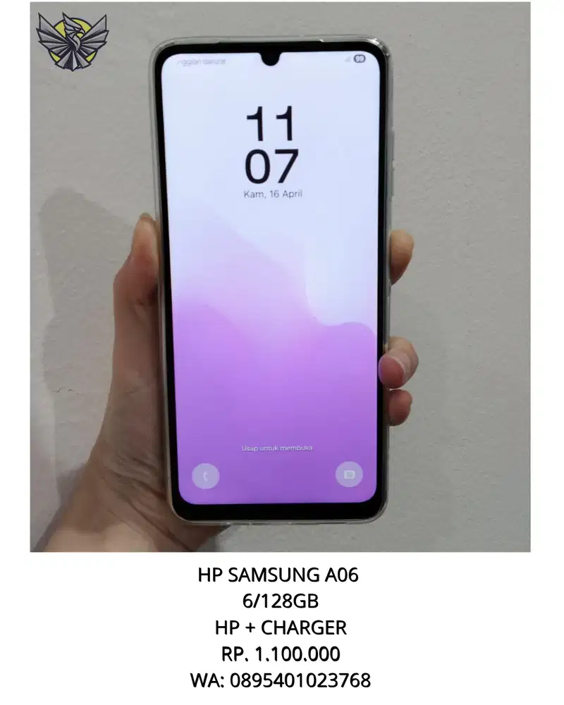 HP SAMSUNG A06 | RAM 6/128GB