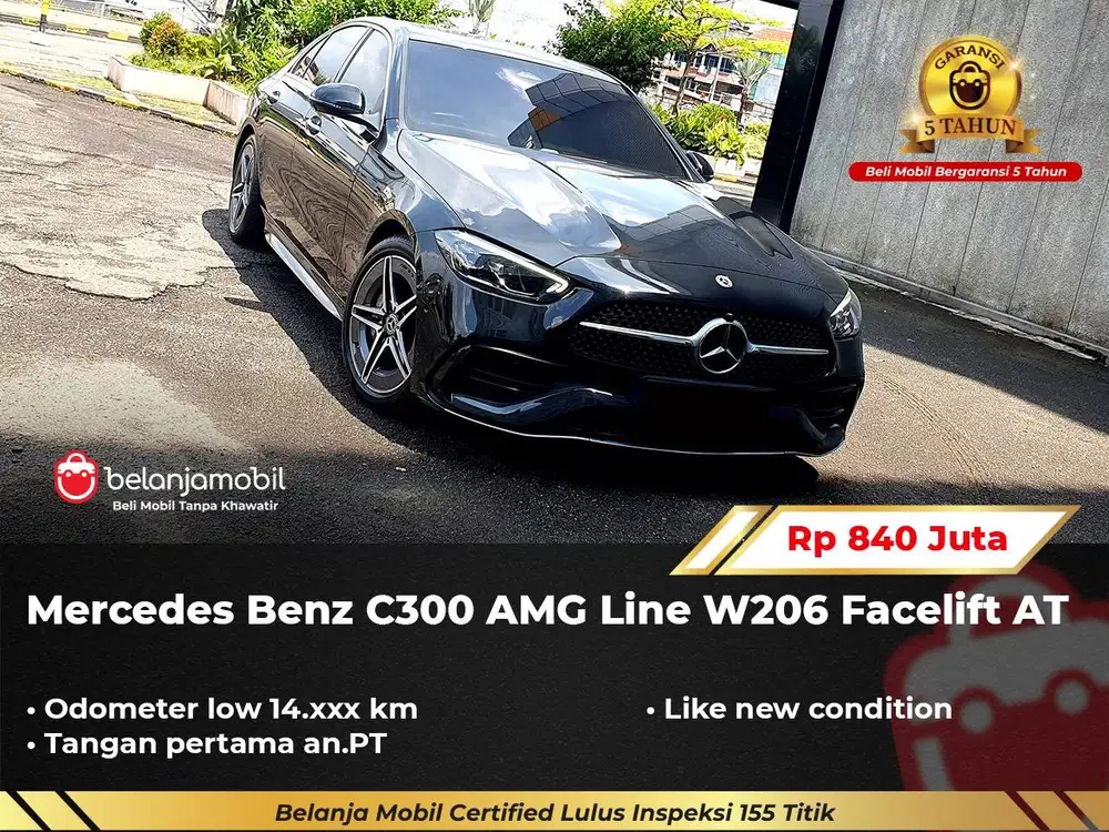 [ LOW KM 14RB ] Mercedes Benz Mercy C 300 C300 AMG W206 2023/2024
