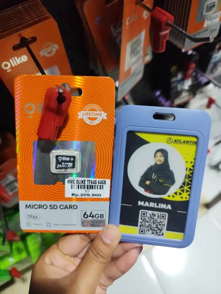 MMC OLIKE TF64 64GB C.10 | ATLANTIS DAHSYAT