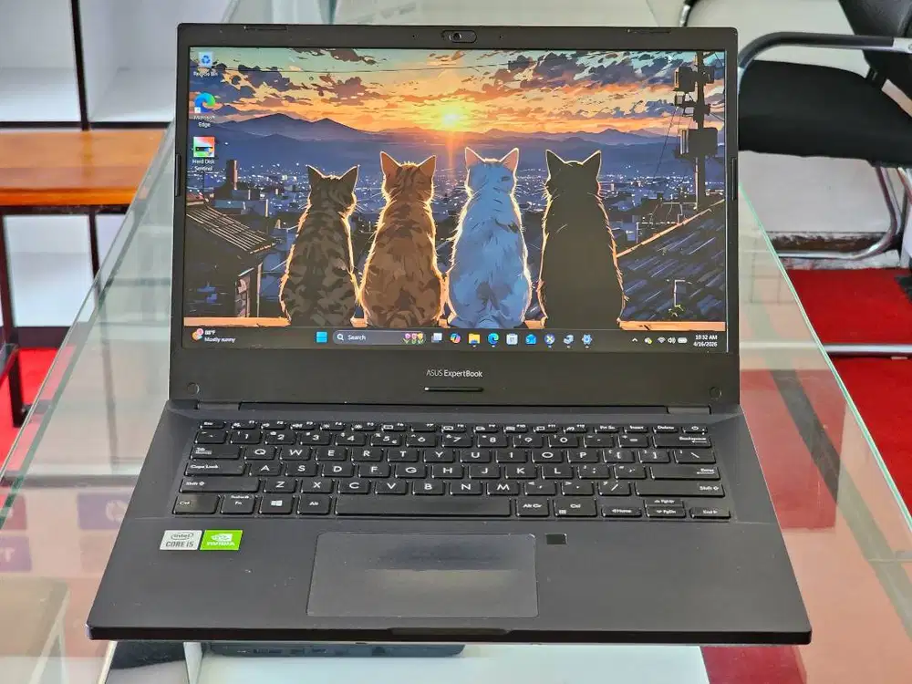 ASUS EXPERTBOOK P2451FB intel Core i5 Gen 10 Ram 8 GB SSD Dan HDD Nvid