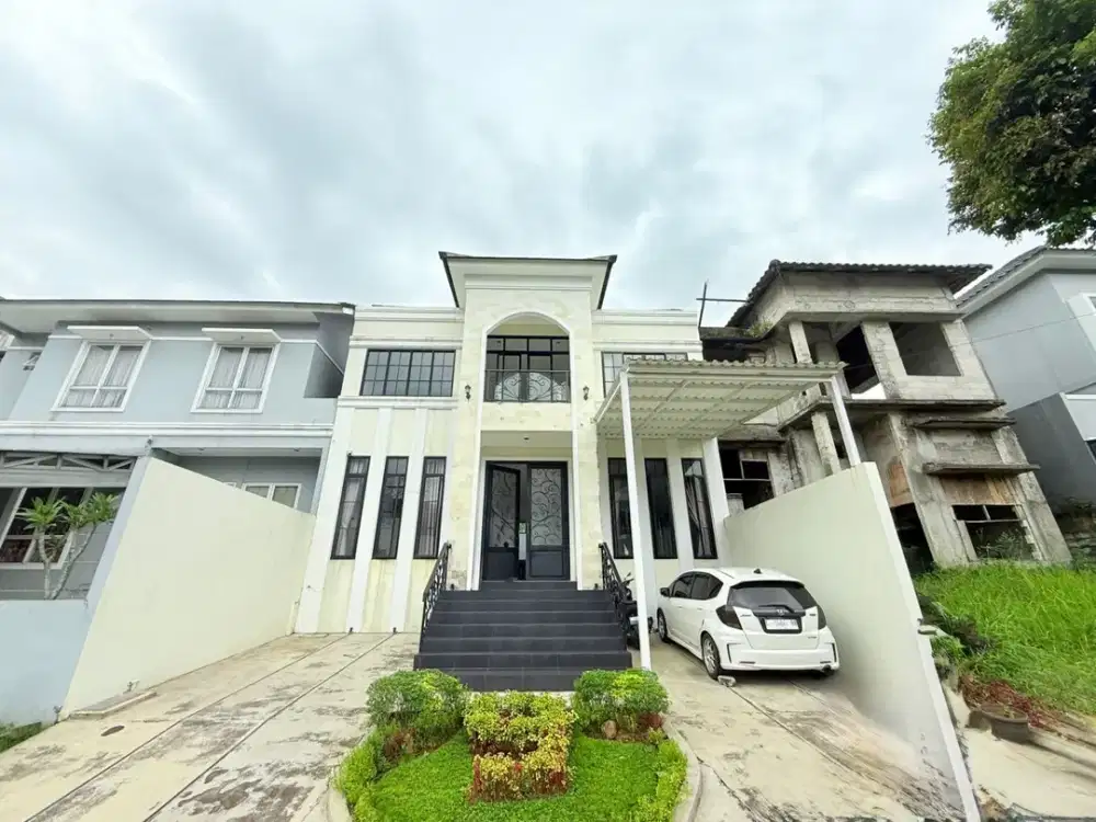 Rumah mewah America Clasik siap huni,Full Furnish,view pegunungan,legalitas SHM, 7 menit dari Aeon Mall & Exit Tol Sentul City
