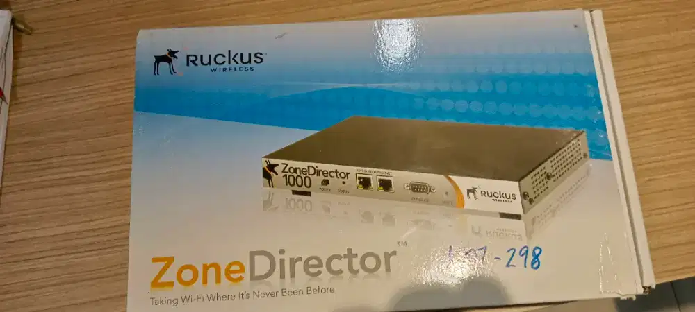 Zone director ruckus, modem, router, telpon, barcode scanner bekas