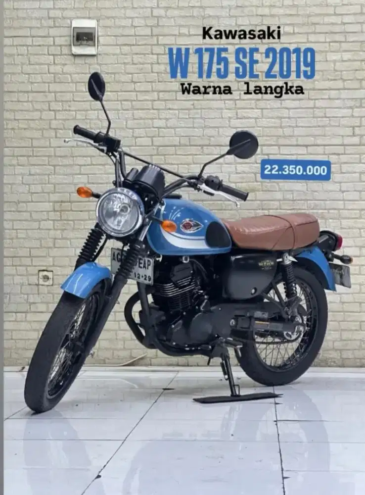 Kawasaki W175 tahun 2019