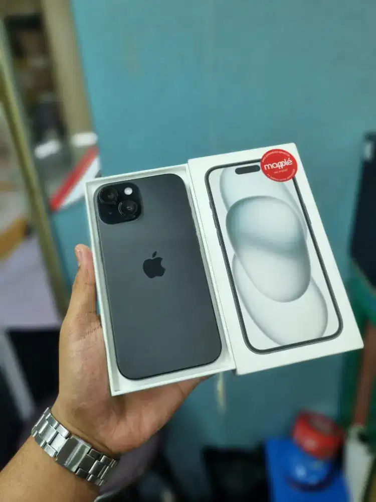 IPhone 15 128GB ibox Fullset Original 100%
