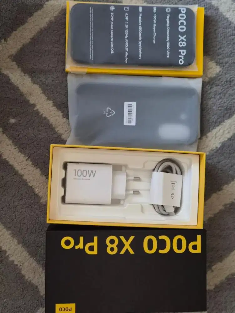 Poco X8 Pro 12/512 Black Bekas Rasa Baru