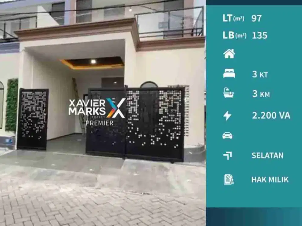 Dijual Rumah Baru Modern Minimalis Di Sawojajar 1 Kota Malang