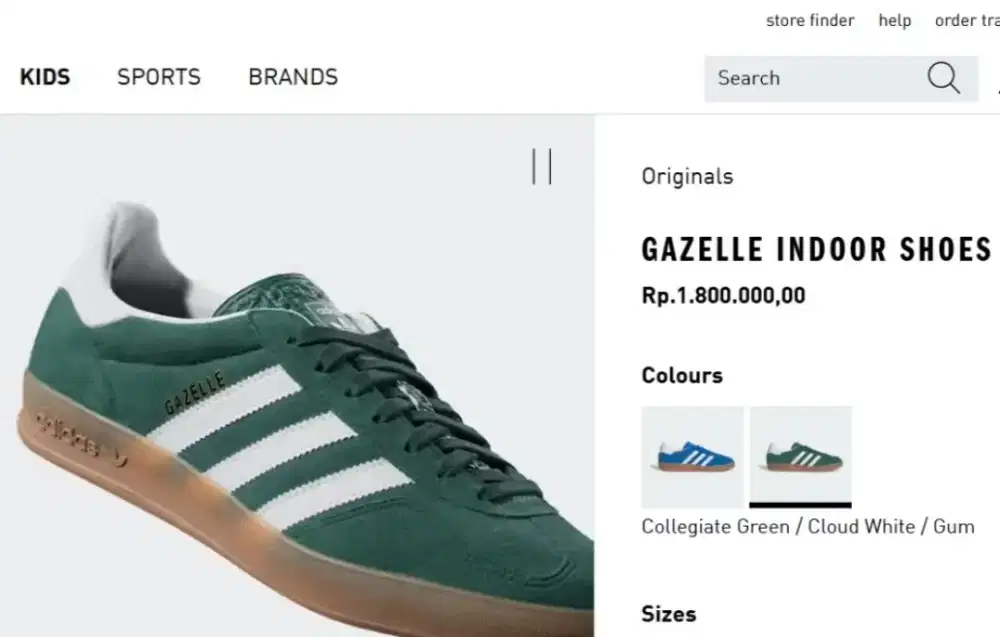 Adidas Gazelle Indoor Shoes