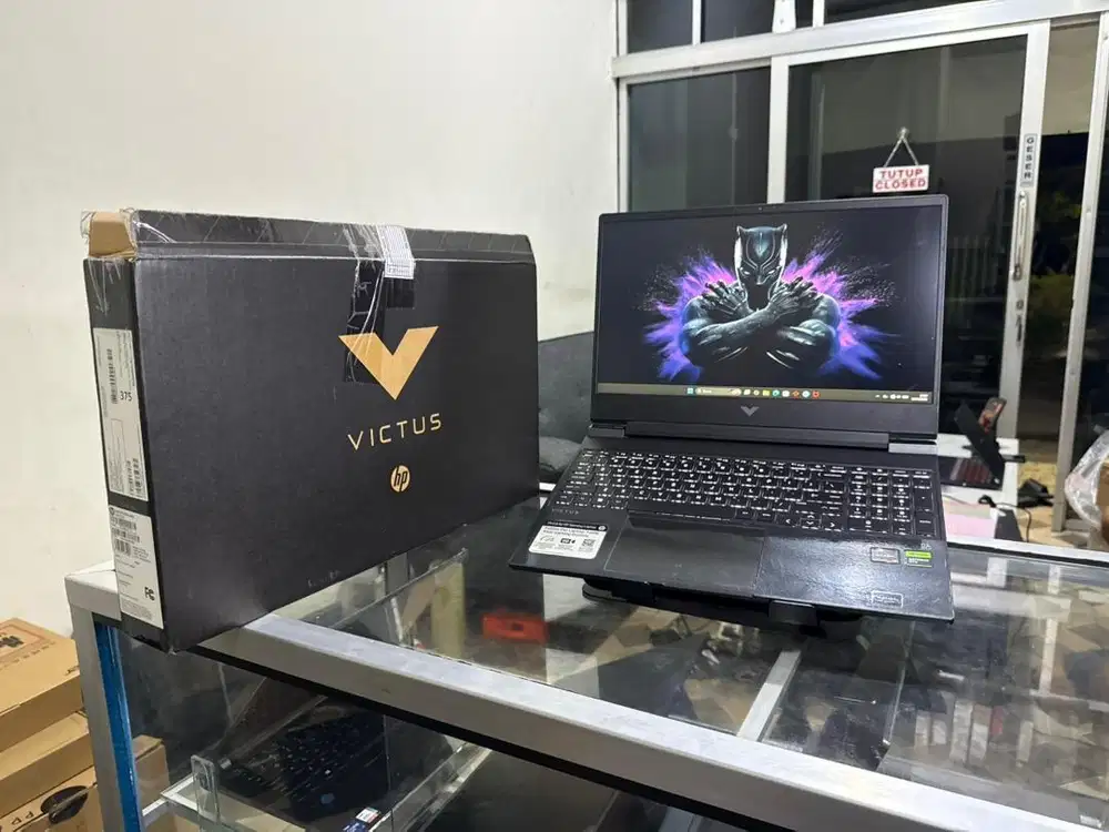 GAMING HP VICTUS RYZEN 5 RTX2050 FULSET GARANSI