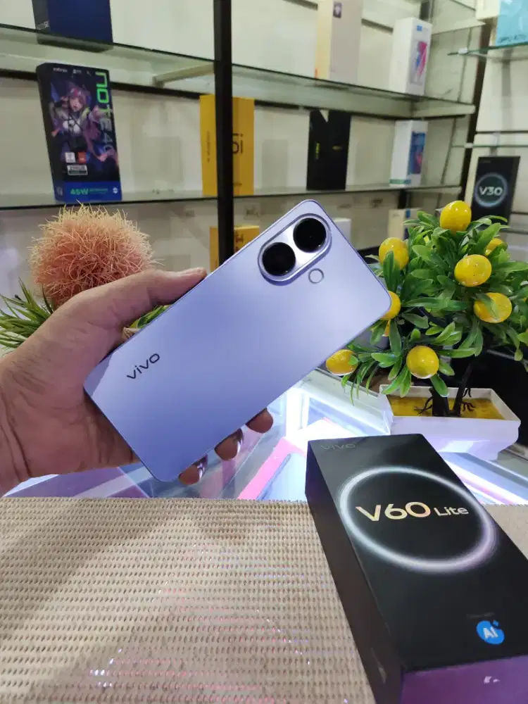 Vivo V60 Lite Ram 8+8Gb/ 256Gb Fullset Pemakaian 1 Minggu Like New