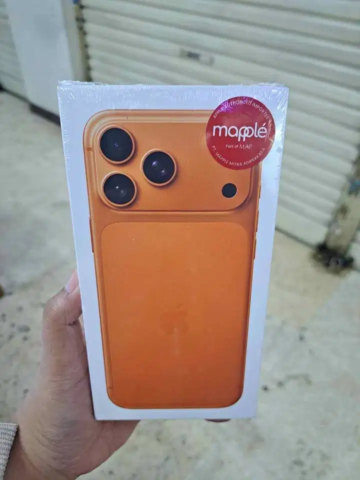 IPhone 17 Pro Max 2TB Cosmic Orange New Segel Garansi Resmi Indonesia