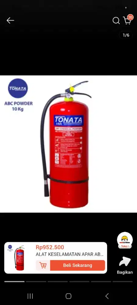 apar atau alat pemadam kebakaran
