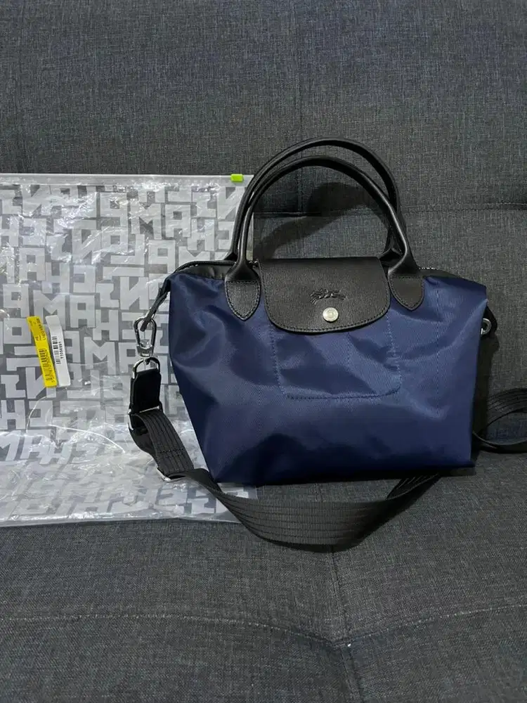 Tas Longchamp Navy Black