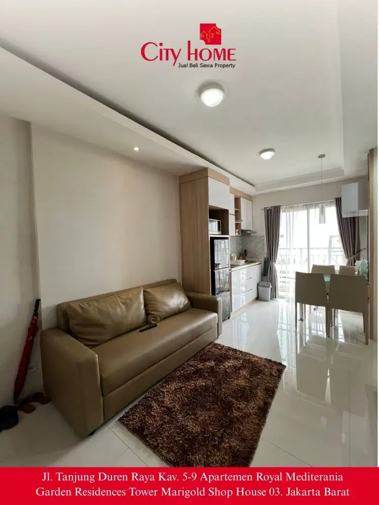 Dijual apartemen medit 2 best view furnished