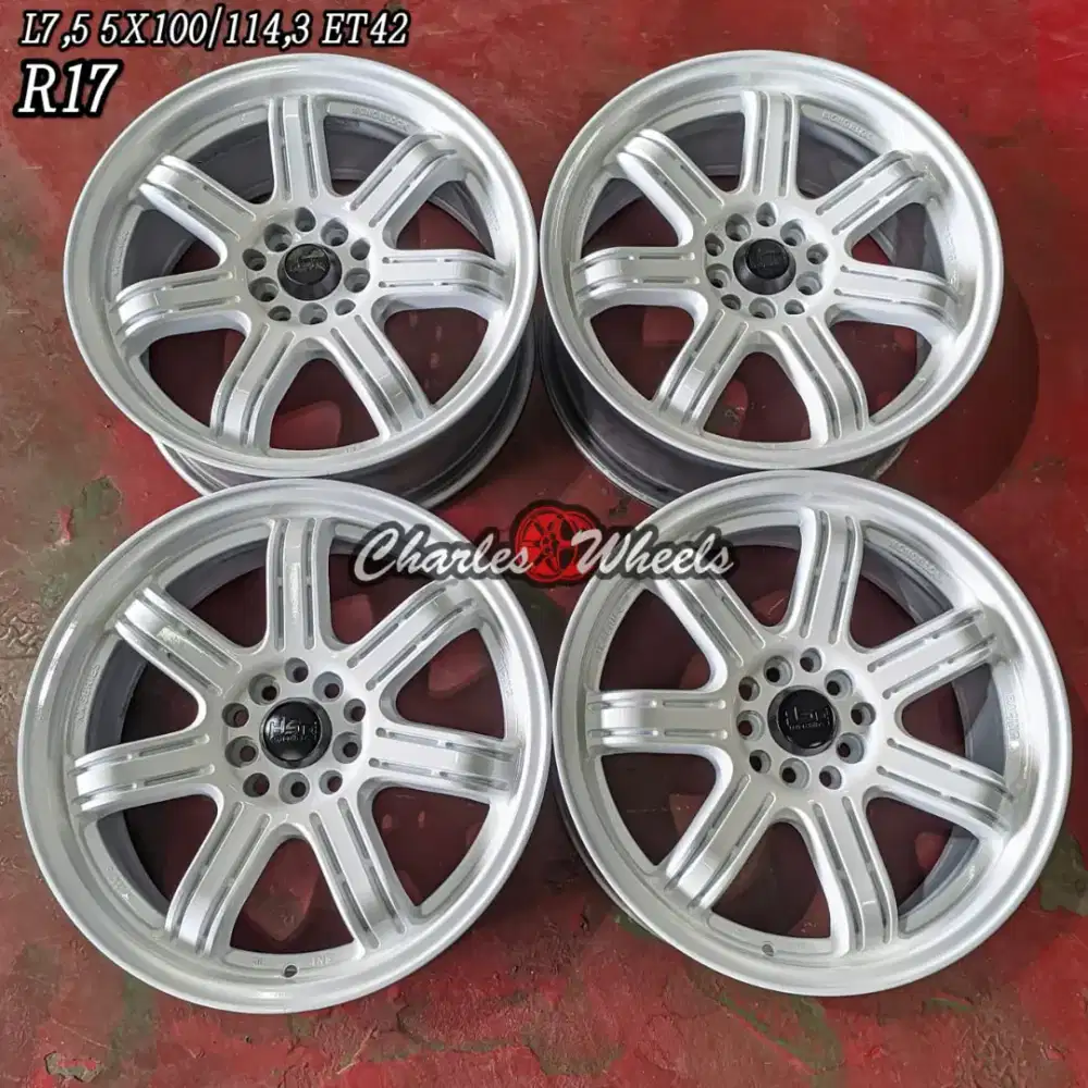 Velg Hsr Boroko Ring 17 Putih