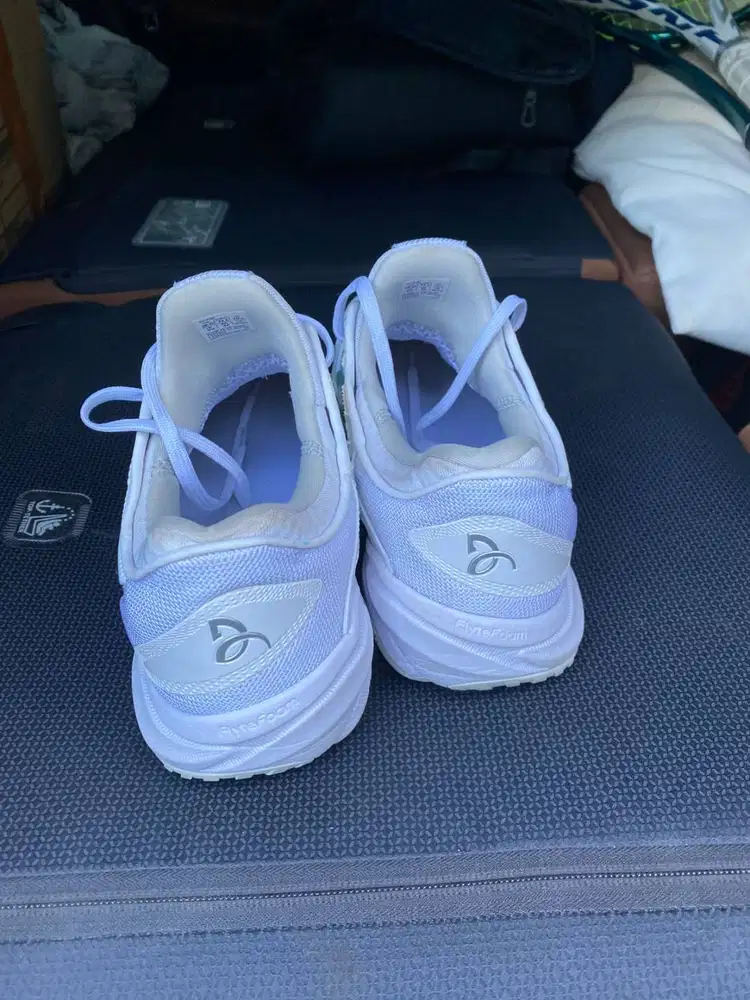 Asics Court FF 3 Novak - White/Mineral Teal (Kondisi Like New!)