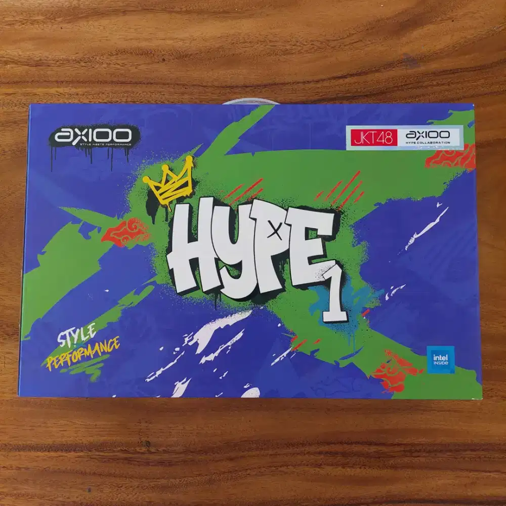 AXIOO HYPE 1 N4020 RAM 8/128GB 14INCH WINDOWS 11 BLUE GARANSI RESMI