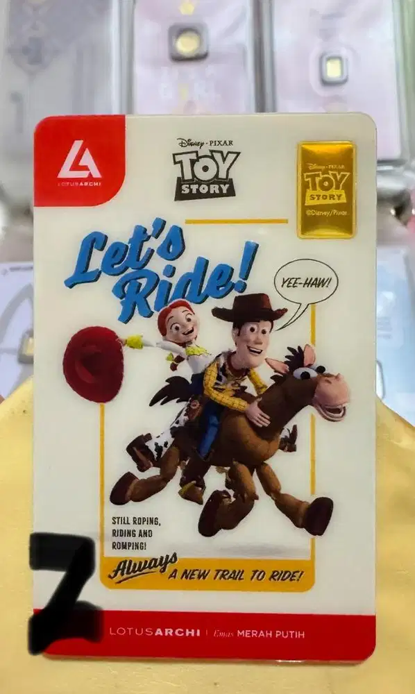 Logam Mulia gift series Toy Story 0.5gr