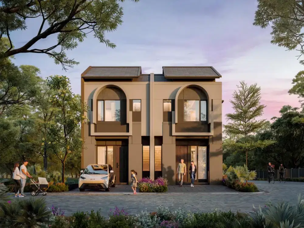 Rumah Modern Minimalis Tipe 5X12 di Cluster Vyorelle Viyera BSD – Lingkungan Rapi Nyaman