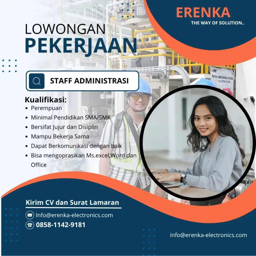 Dibutuhkan admin support