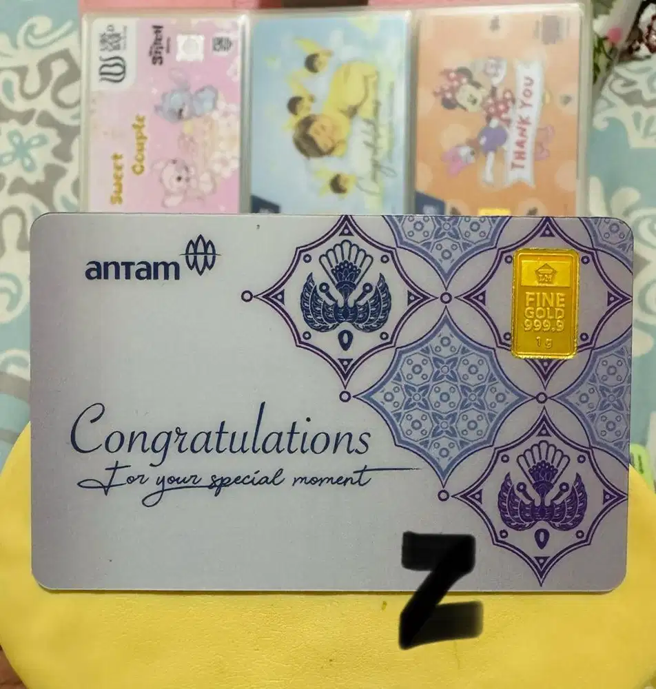 Logam Mulia anTam gift series Congrats 1gr