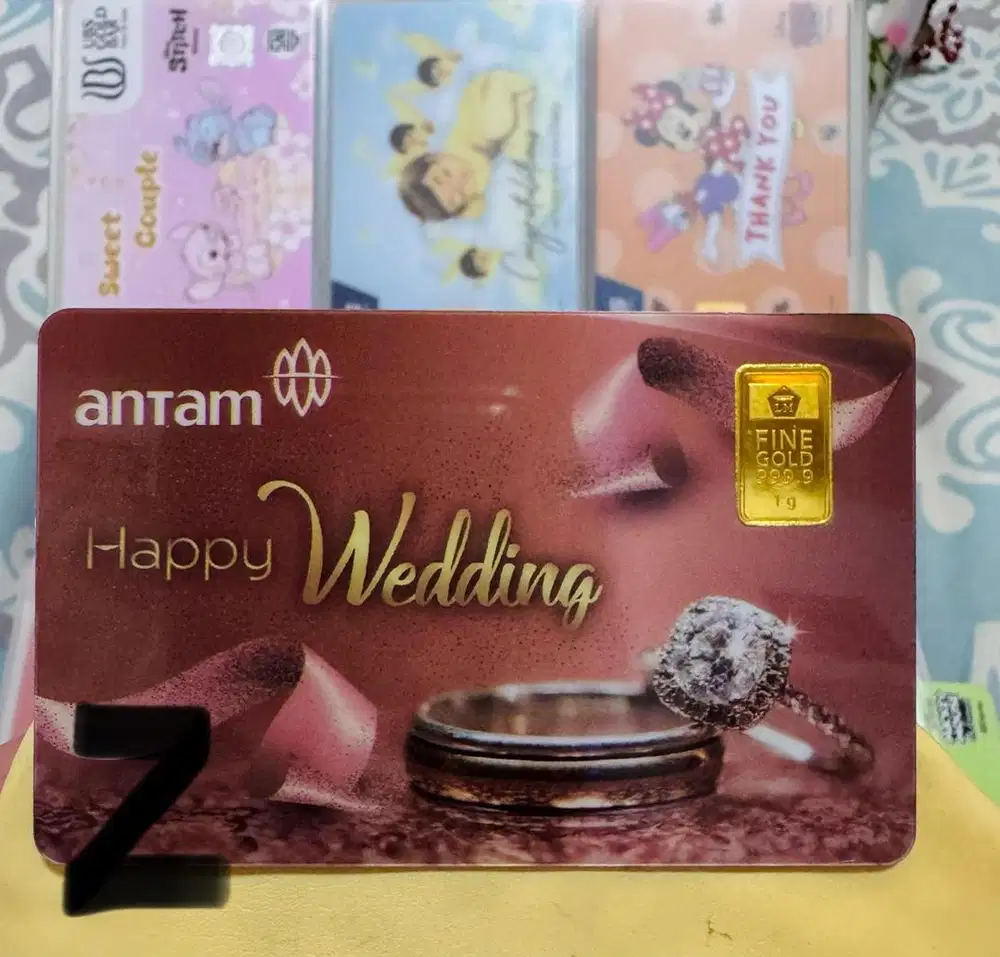 Logam Mulia anTam gift series Wedding 1gr