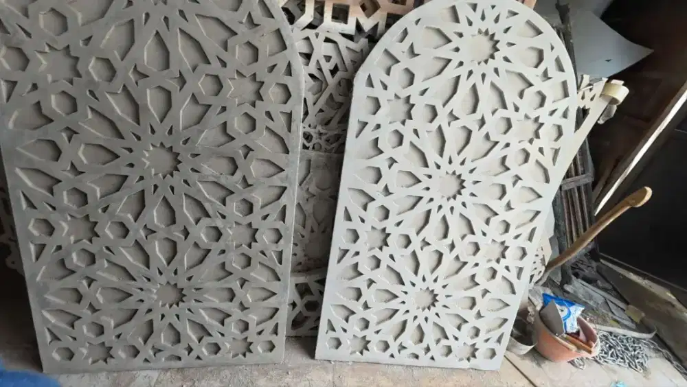 Model Lisplang Krawangan Kubah Masjid Modern Bintaro Pesanggrahan