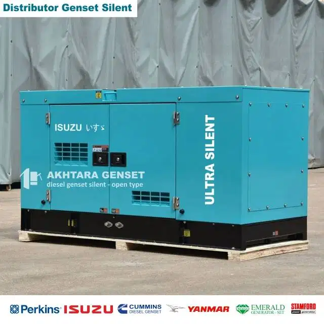 Jual Genset ISUZU 20 Kva Silent Type