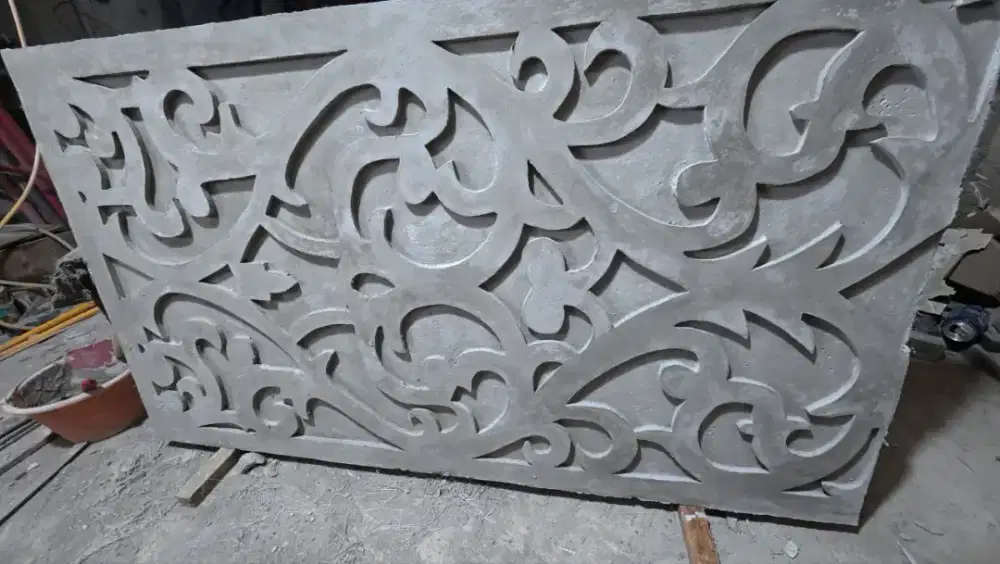 Krawangan GRC Lisplang Kubah Menara Custom Bintaro Sektor 9 Extension