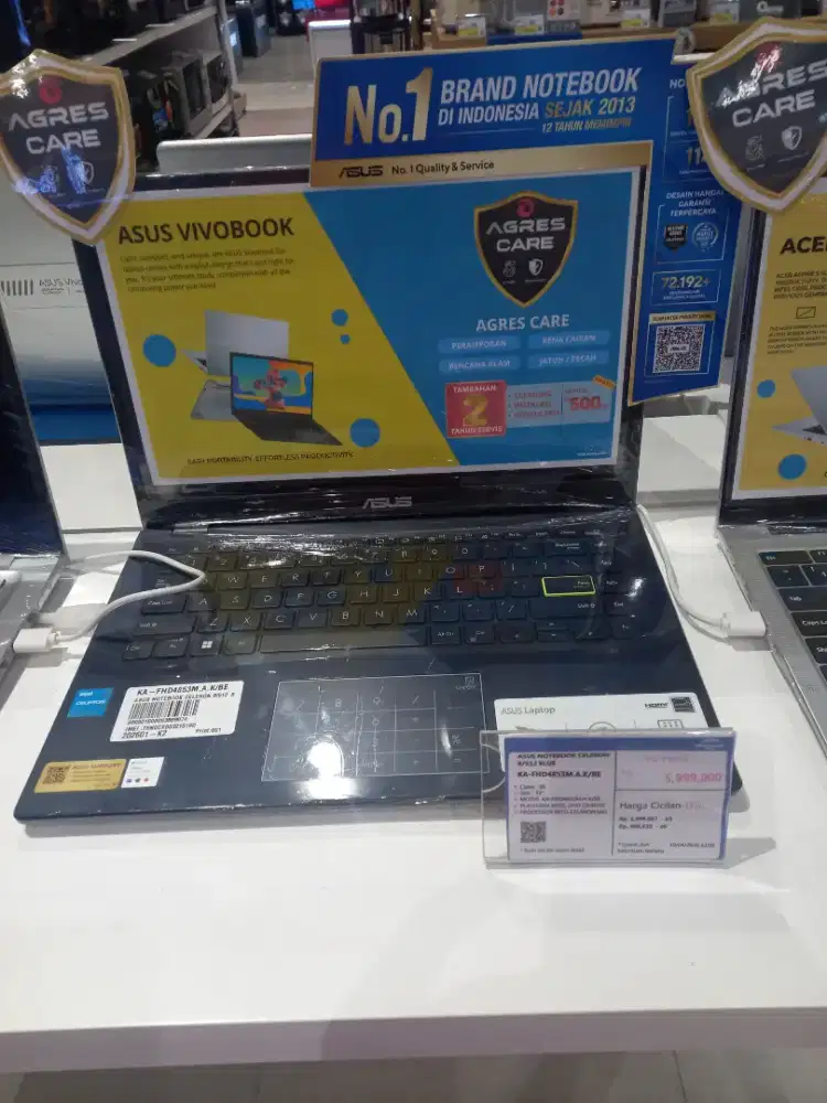 ASUS NOTEBOOK CELERON 8/512 BLUE