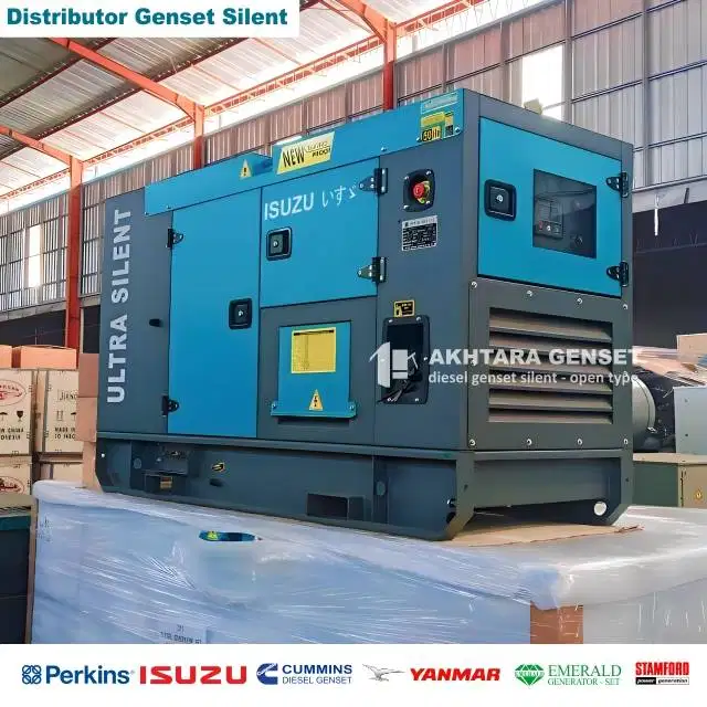 Jual Genset ISUZU 25 Kva Silent Type